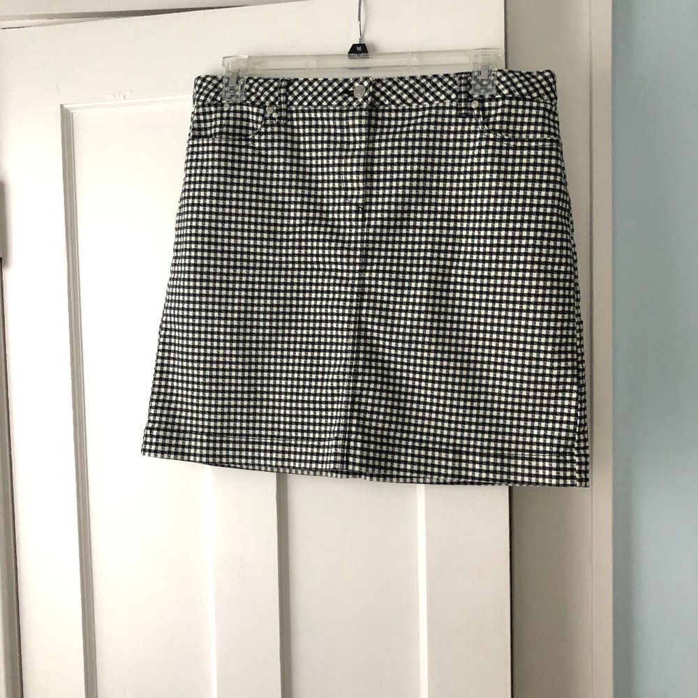 STRETCH JEAN SKIRT